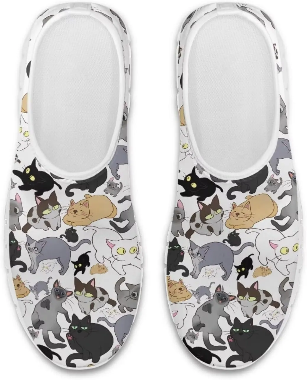 Coloranimal Flats for Women Walking Shoes Casual Flats Comfortable Travel Shoes Women's Road Runnning Shoes Casual Womens Footwear