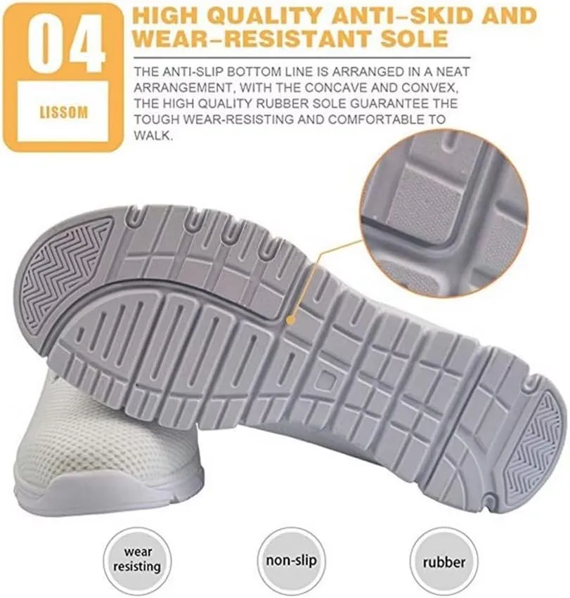 Jeiento Lightweight Walking Shoes for Women Fashion Sneakers for Girls Athletic Hiking Walking Sports Travel Jogging Running Shoes