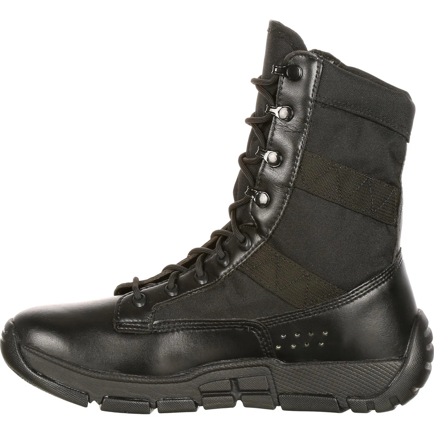 Rocky | Unisex C4T | Military Inspired Public Service Boot | Black